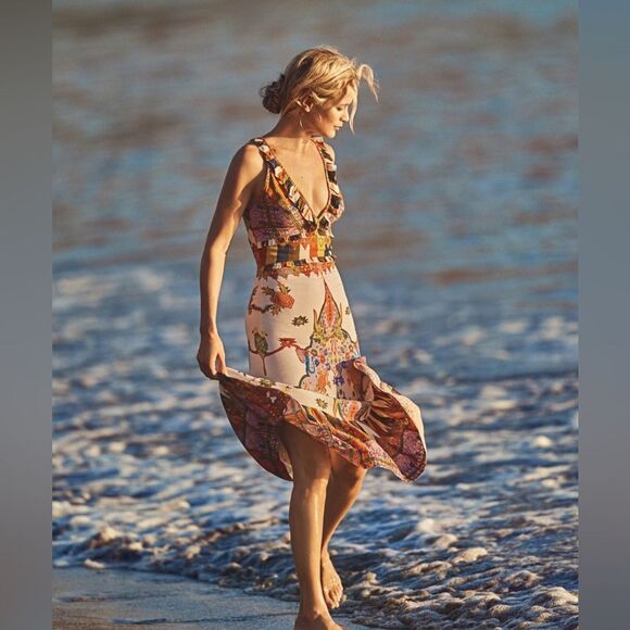 NWOT CLEOBELLA LES ARCADES MAXI DRESS LARGE - Picture 1 of 4